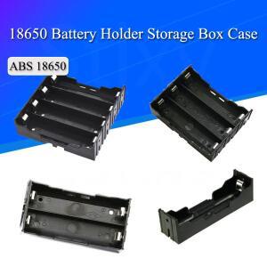 ABS 18650 파워 뱅크 케이스, 배터리 홀더 보관함 1 2 3 4 슬롯 컨테이너, 하드 핀 포함, 1X 2X 3X 4X