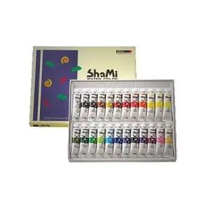 [룽스_61]수채화물감 샤미수채화물감(10ml-24색)문구