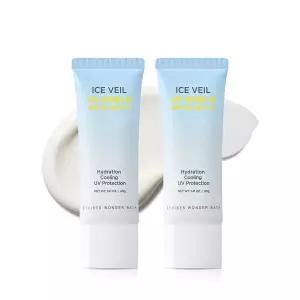 [조성아22]원더바스 아이스 베일 유브이 쉴드 선크림 40ml 1+1
