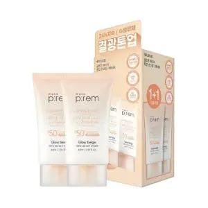 메이크프렘 글로우 베이지 톤업 선크림 40ml 2개