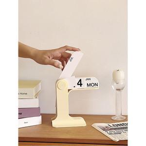 북유럽 감성 탁상 달력 인테리어 장식 힐링 데스크 소품