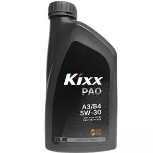GS칼텍스 킥스 파오 PAO A3/B4 5W30 1L 엔진오일 KIXX