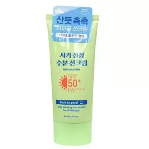 산뜻 촉촉 시카 알로에 진정효과 자외선 선크림 80ml