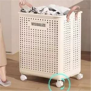 수납가방 보관정리함 빨래바구니 다용도가방 이동식바구니