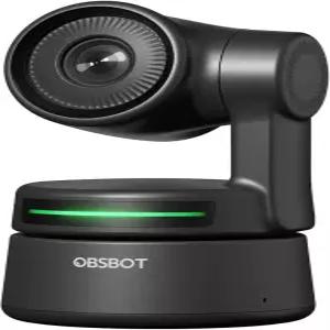 AI 추적 자동 프레임 노이즈 감소 및 제스처 제어 기능이 있는 OBSBOT 작은 1080P PTZ 웹캠
