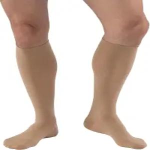 JOBST 릴 무릎 하이 그래디언트 컴프레션 양말 20-30mmHg - 편안한 남녀 공용 디자인 클로즈드 토