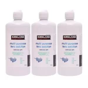 co 커클랜드 다목적 렌즈관리용액 473ml x3개 세정액