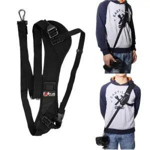 DSLR 어깨 벨트 넥 스트랩 카메라 끈 고정 니콘 펜탁스 호환