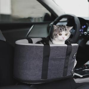 휴대용 고양이 차량용 좌석 여행 동반자 DOGBED 애완 동물 운송 가방 침대 안전
