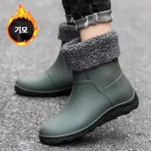 남자신발 남자 방한부츠 털안감 털부츠 기모안감 방한화