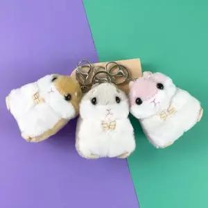 [하프클럽/]귀여운 햄스터 캐릭터 미니 인형 열쇠고리 소품 액세서리