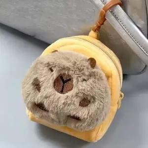 [하프클럽/]카피바라 인형 파우치 열쇠고리 가방걸이 미니 파우치 백 장식