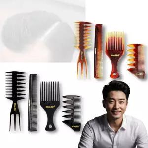 남자 포마드빗 4종 세트 바버샵 스타일링 헤어 빗 커트 볼륨감