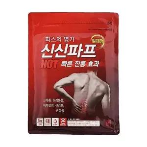 고품질 TBZ 5매 빠른효과 신신파프 HOT 어르신선물 어깨결림 허리파스 관절파스 근육파스 WFM3WW1