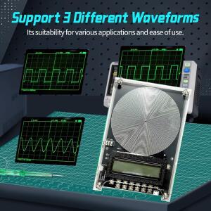 슈만 파동 공명 발생기 7.83Hz 초저주파 펄스 오디오 공명기(아크릴 케이스 포함) 0.01~100KHz 조절 가능
