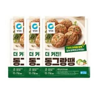 청정원 더커진동그랑땡 450g x 3봉