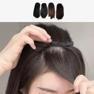 웨이브 옆머리 헤어피스 여성 가발 부분가발 20cm