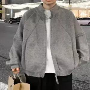 원더우면 남친 가을 봄 상의 카디건 집업 차이나 양 스웨터 OPH3