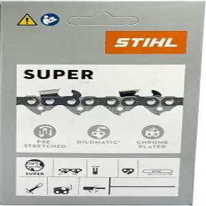 STIHL 26RS 81 고속 슈퍼 전기톱 체인 20인치 바 .325 피치 .063 게이지
