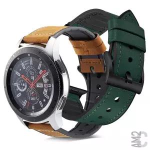 갤럭시워치 액티브 40mm 실리콘레더 심플 스티치 가죽 스마트워치 스트랩 밴드 시계줄 R500