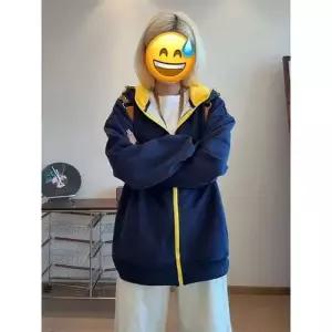 슬램덩크 남친 가을 커플 후드 가디건 집업 상의 HO3