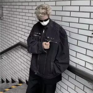 키체샵 남성 바람막이 점퍼 봄가을 코트 재킷 HO3