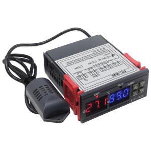 STC-3028 디지털 디스플레이 온도 조절기 및 습도 제어 인큐베이터 컨트롤러 AC220V
