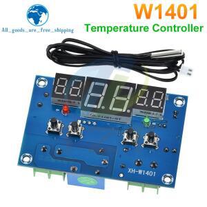 W1401 온도 조절기 지능형 디지털 Led 디스플레이 모듈 컨트롤러 NTC 센서 DC 12V