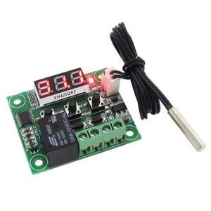 DC 12V W1209 디지털 냉각열 온도 조절기 컨트롤러 켜기끄기 스위치 -50-110C+W1209 케이스 아크릴 상자