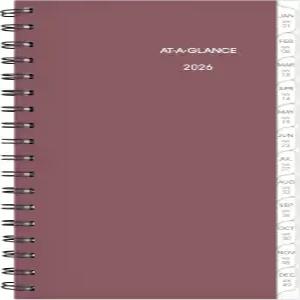 AT-A-GLANCE 2026 플래너 리필 주간 3-1/4인치 x 6-1/2인치 휴대용 사이즈 2 (064-287-26)