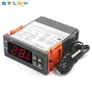 STC-1000 STC 1000 LED 디지털 인큐베이터 온도 컨트롤러 조절기 릴레이 난방 냉각 12V 24V 220V