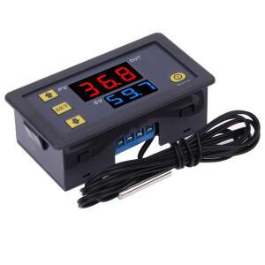 W3230 릴레이 출력 디지털 온도 컨트롤러 -55~120 ° C 조절기 가열 냉각 제어 스위치 12V 24V 110-220V