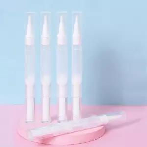 네일아트 오일 등 소분 진공 3mm 붓펜 용기 5개 세트 펜용기 오일펜용기