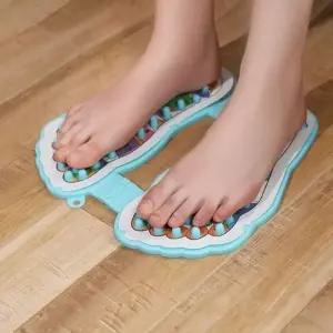 손 발건강관리 발바닥 휴대용 마사지 발지압기 발지압판 접이식