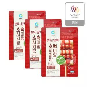 청정원 청정원 소떡소떡 소시지랑 떡이랑 440g 100gx4개입 3개