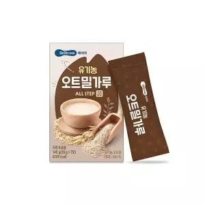 베베쿡 유기농 오트밀가루 1박스 (20g x 7포)