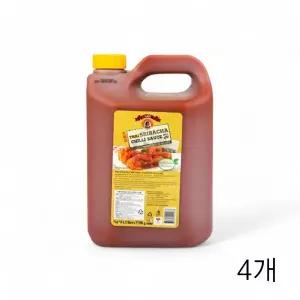 WL 수리 스리라차 칠리소스 5L X 4개 대용량 업소용 쌀국수 샤브샤브 월남쌈소스 샤부샤부 WFLQR