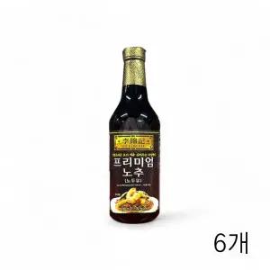 WL 이금기 프리미엄 노추 노두유 500ml X 6개 노추간장 중화간장 간장소스 홍콩 맛간장 WFLPQ0D
