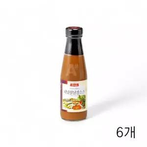 WL 하이몬 피넛 월남쌈소스 230g X 6개 업소용 월남쌈 태국요리 땅콩소스 땅콩장 소스 WFLPR46