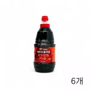 WL 이엔푸드 가쓰오풍 쯔유 1.8L X 6개 식자재우동소스 식당용 업소용 우동육수 장국소스 WFLQQH