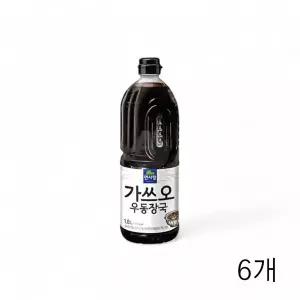 WL 면사랑 가쓰오 우동장국 1.8L X 6개 식자재 식당용우동소스 우동다시 우동간장 모밀소스 WFLQ