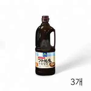 WL 면사랑 프리미엄 가쓰오우동장국 1.8L X 3개 우동육수 식당용우동소스 가쓰오부시쯔유 WFLQQ9