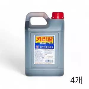 WL 천우식품 카라멜소스 3.5kg X 4개 대용량 카페시럽 다용도시럽 캐러멜소스 마끼아또 WFLQQ4W