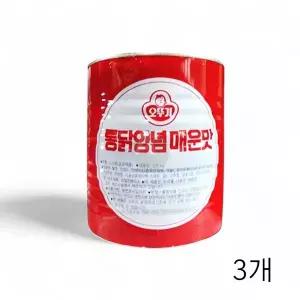 WL 오뚜기 통닭양념 매운맛 3.6Kg X 3개 양념치킨소스 대용량 식자재 치킨양념소스 WFLQPU9