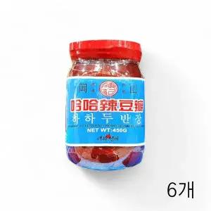 WL 대화엠피 하하 두반장 450g X 6개 중화소스 중국된장 마파두부소스 중국소스 중식소스 WFLQQ2