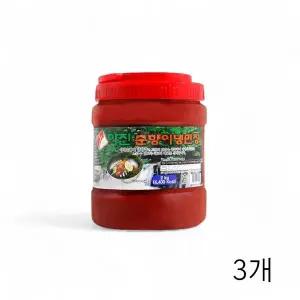 WL 아진 춘향이 냉면 비빔장 2Kg X 3개 대용량 식당용 업소용 음식점 다용도냉면장 다대기 WFLQP