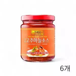 WL 이금기 중화 고추마늘소스 226ml X 6개 중식 액상소스 중화소스 식당소스 고추소스 WFLQP9Z