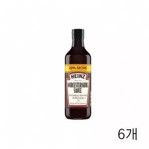 WL 하인즈 우스타소스 510g X 6개 돈카츠소스 양념소스 일식돈까스소스 우스터소스 데리야키 WFL