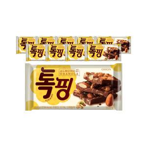 오리온 톡핑 아몬드 그래놀라 43g, 10입, 1개