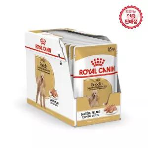 로얄캐닌 강아지사료 푸들 파우치 85g 12개(1BOX)